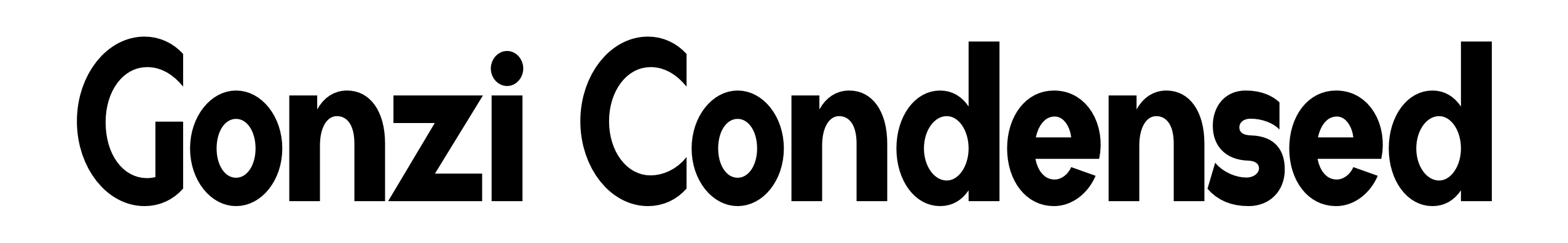 Gonzi Condensed